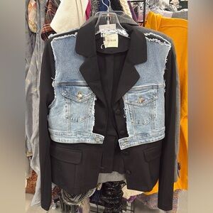 Rivir Denim Hybrid Blazer for Women's